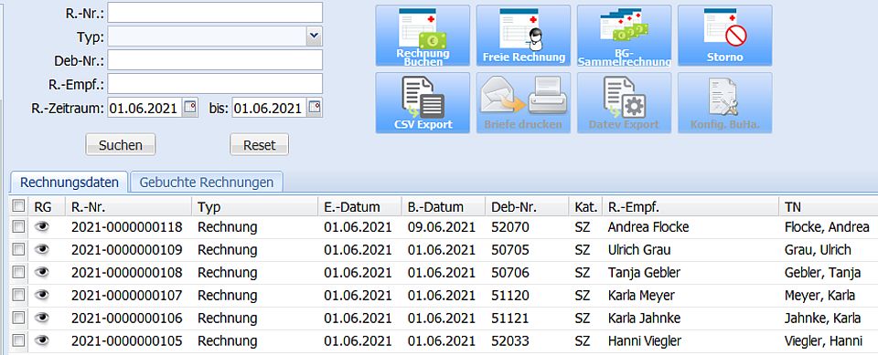 Neues Update KTV-Module - Umstellung der Abrechnungen ab 03. Juni 2021