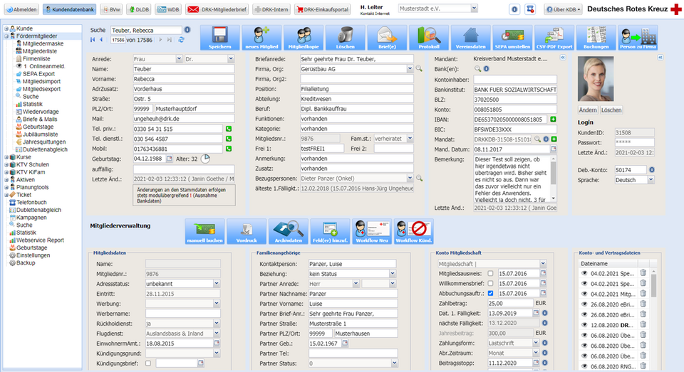 Die Fördermitgliederverwaltung (FMV)