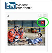 Bilder aus dem Plus-Bereich der DRK-Wissensdatenbank (WDB)