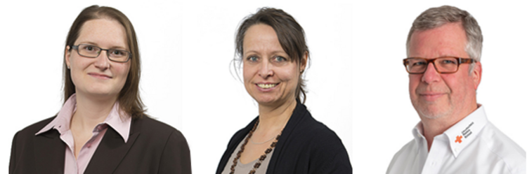 Kundenberatung DDL Janin Goethe, Ulrike Kranig und Axel Glowatzki