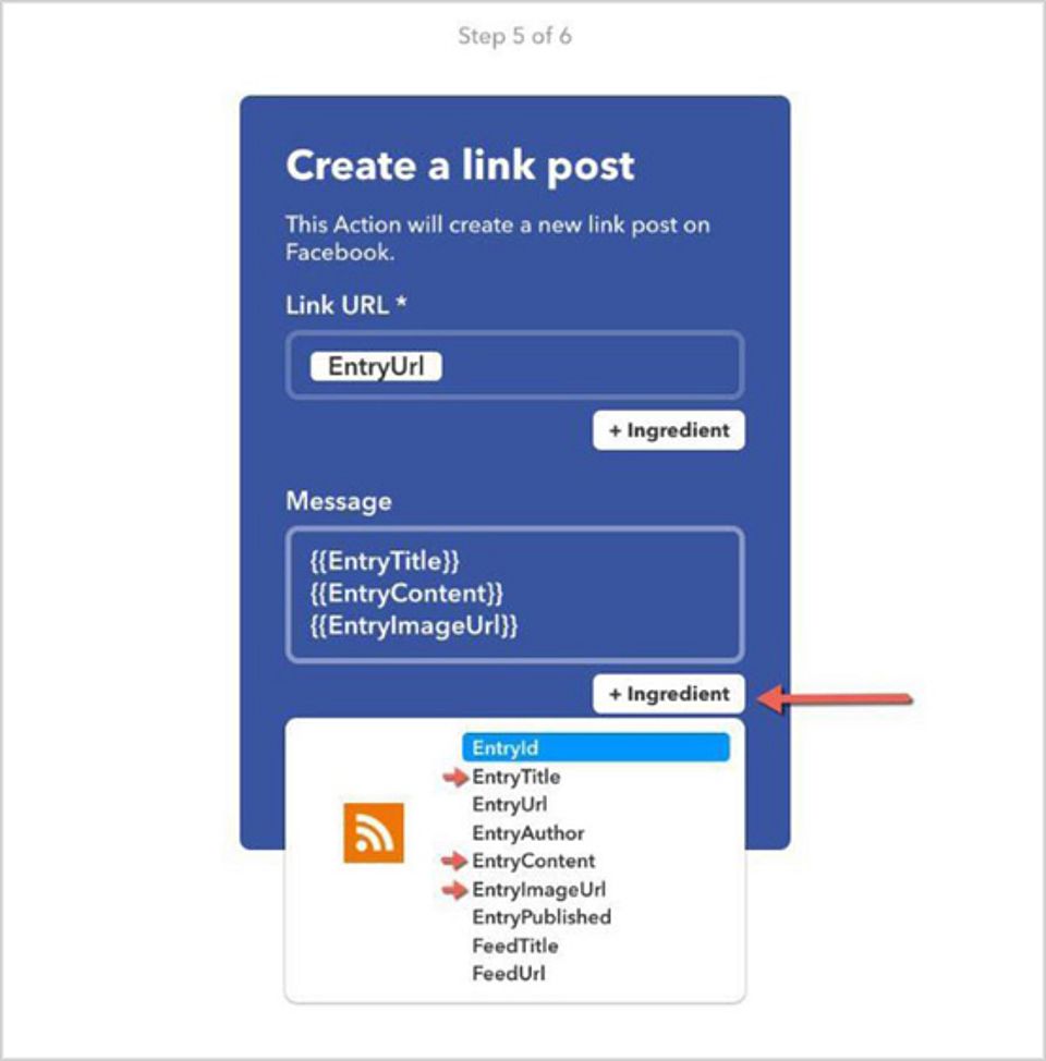 Wählen Sie die Einträge wie im Screenshot gezeigt aus.