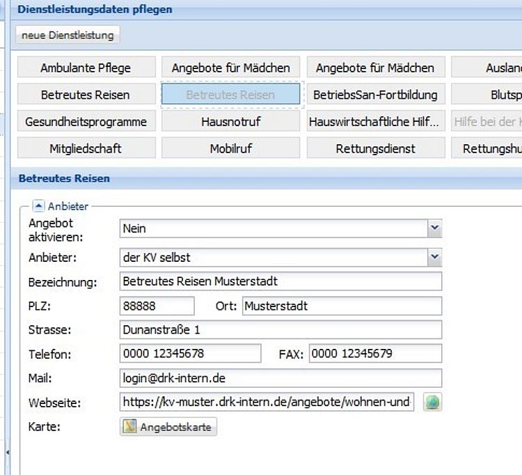 Selbstständige Aktivierung von Datenblättern