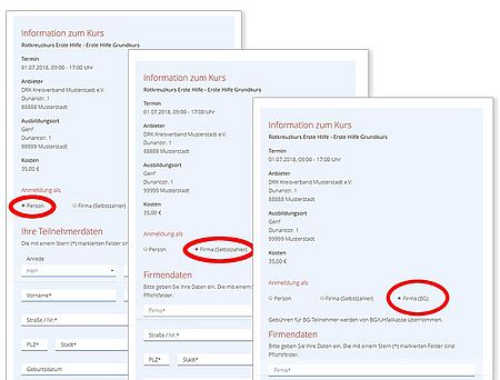 Extension bitte auswechseln: neue Onlineformulare für KTV
