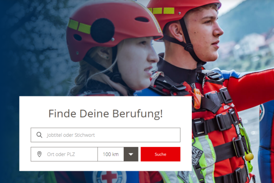 Das neue DRK-Karriereportal jobs.drk.de