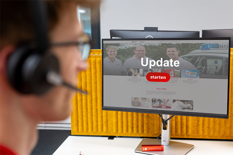 Das Rolling-Update für die DRK-Musterwebseiten